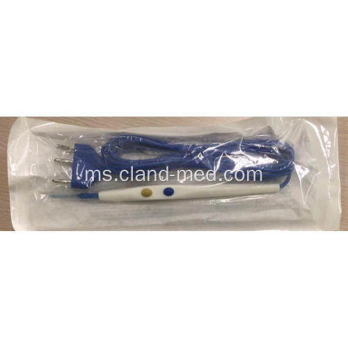 Tangan Kawalan Pakai Elekrosurgical esu Pensil kabel PVC